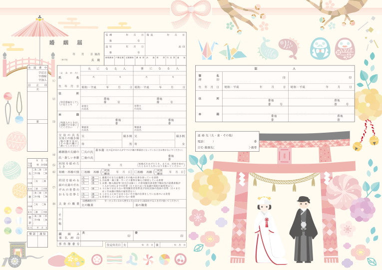 婚姻届 ハナヨメハナムコ