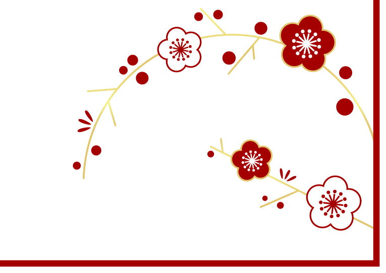 婚姻届 和モダン(梅)