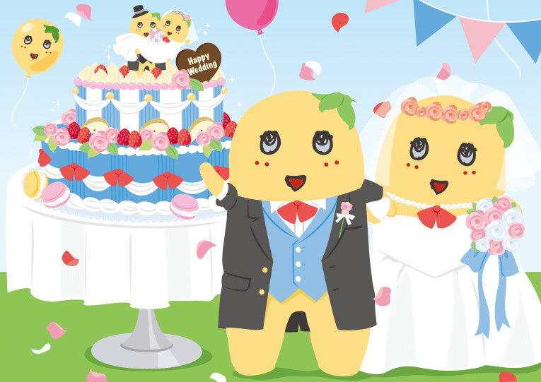 婚姻届製作所 役所に提出できる デザイン 婚姻届 Funassyi Pear Wedding