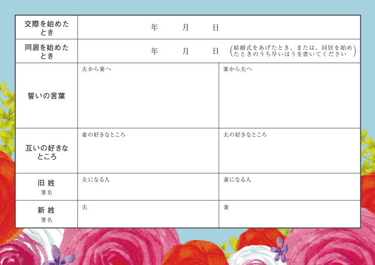 婚姻届 Cheers Day!