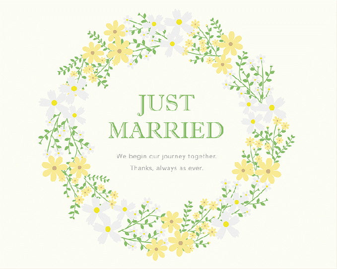 婚姻届 Flower Crown(green)